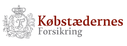 Koebstaedernes forsikring logo