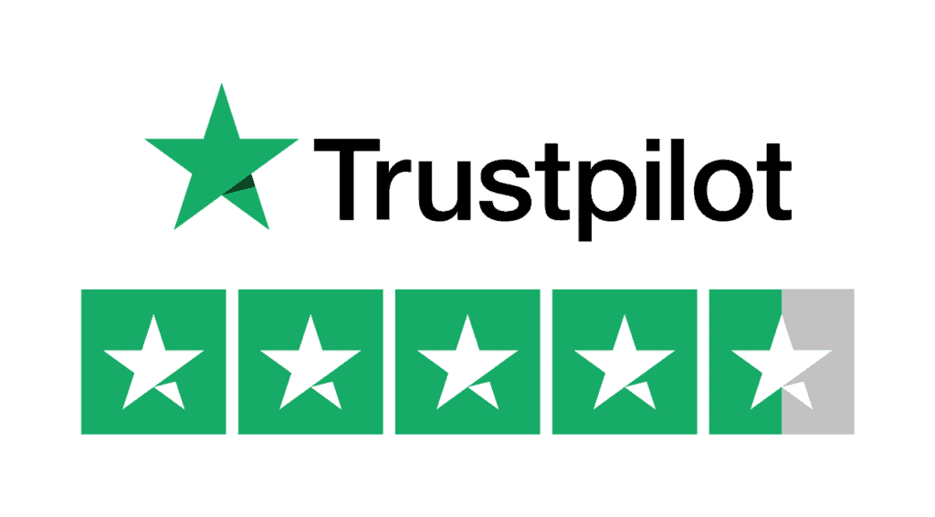 Forsikringsportalen har 4,5 stjerne på Trustpilot - vi hjælpe dig trygt i land med dine nye forsikringer.